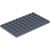 LEGO 100 pièces panneaux de construction, 6x10, gris foncé