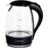 Esperanza Bouilloire électrique EKK011K 1,7 L, noire. Multicolore, 2200 W