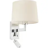 Faro ARTIS Applique intérieure avec lecteur chrome/beige 68493-02