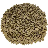 LEGO 1x2 Briques de construction beige foncé - 98283 NOUVEAU Quantité 100x
