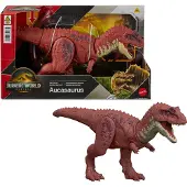 Mattel Rebirth Wild Roar Dinosaure Jouet Aucasaurus avec queue contrle Chomp Posable Multi Direction Attack & Sound Digital Play