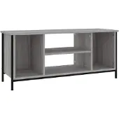 Syfax Meuble TV sonoma gris 102x35x45 cm bois d'ingénierie