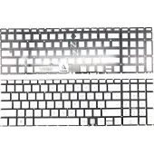 T-ProTek FRANÇAIS - Clavier argenté compatible avec HP Envy 17