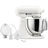 KitchenAid Robot pâtissier Artisan 5KSM125EPL 300 W Blanc Porcelaine