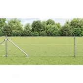 Syfax Clôture en fil soudé avec pointes 50 x 0,6 m (L x H)