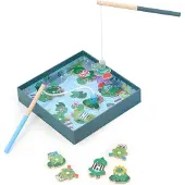 Vilac Grenouilles de pêche magnétiques