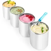 Hendi Pot à glace rond, , 7 L, Ø 200 x (H) 245 mm