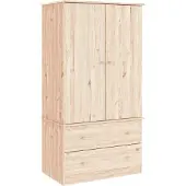 Syfax Garde-robe ALTA 90x55x170 cm bois massif de pin