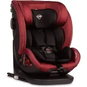 Caretero Securo, Reboarder 360 Rotation Isofix, Siège auto 2en1, Rouge Bourgogne