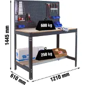 Simonwork (bancos De Trabajo) Bt2 Workbench 1445x1210x610 Mm Marron