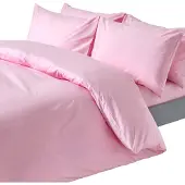 Homescapes Literie rose densité 200 fils, 260 x 220 cm