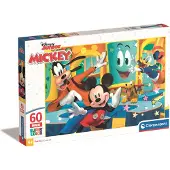 Clementoni puzzle 60 maxi SuperKolor Mickey 26473