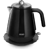 De'Longhi Bouilloire électrique DeLonghi Eclettica KBY2001.BK - 1,7 L, noire