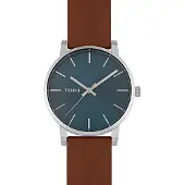 Torii Montre pour homme S41CL.NS classique en bleu marine.