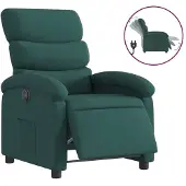 Sonstiges Fauteuil inclinable électrique Vert foncé Tissu