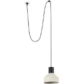 Faro KOMBO Lampe à suspendre beige Ø200 avec fiche 68604-65