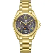 Beverly Hills Polo Club Damenarmbanduhr BEVERLY HILLS BP3763X en Gold, Fashion.