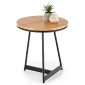 Halmar Petit banc rond pour le salon Karida-S