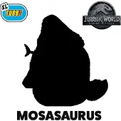 Numskull Figurina PVC XL Mosasaurus od Jurassic World - 25 cm, Tubbz
