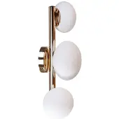 Zuma Line Applique murale OMI dorée 3xG9x5W en verre, dimensions : 45 x 16 x 20 cm, IP20,