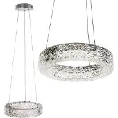 Toolight Lampe Suspendue Led Ms003-CP 28cm Chrome