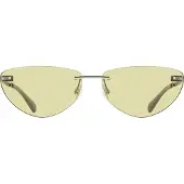 Calvin Klein Jeans Ckj25208s Woman Sunglasses Vert Silver 6/CAT2 Femme