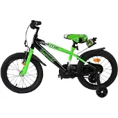 Volare Vélo enfant Sportivo - Garçons - 16 pouces - Vert Noir