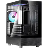 Silverstone Lucid 04, Tower-Gehäuse, (Verre trempé x 2)