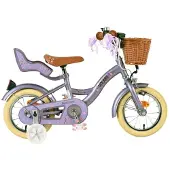 Volare Vélo enfant Blossom - Fille - 12 pouces - Violet