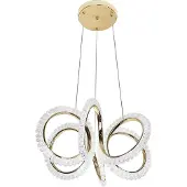 Toolight Lampe Suspendue Led G037-CP Gold
