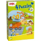 Haba 4 premiers puzzles - Chantier de construction