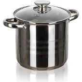 Vetro-PLUS LIVING Pot en acier inoxydable 4,3 l