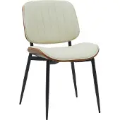 CLP Chaise de conférence Tiffin en tissu - Natura / Crème