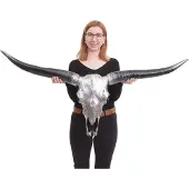 MCW Crâne déco 132cm -A14 Taureau