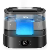 Dreo Humidificateur 420S DR-HHM010S 4 L, 30 h d'autonomie, 40'' de brume ; auto-humidification ; contrôle par application intelligente