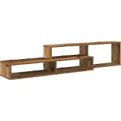 Syfax SupportmuralpourTV 150x25x28,5cm Bois d'ingénierie