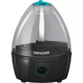 Sencor SHF 902BK Humidificateur, puissance d'humidification : 90 ml/h, convient aux pièces jusqu'à 18 m2, capacité du réservoir d'eau : 0,9 l