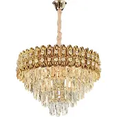 Toolight Lampe Suspendue G058-CP 60cm Gold