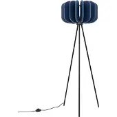 Sollux Lampadaire MULA 45 navy 1xE27 15W feutre/acier 134x45x45cm