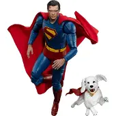 Beast Kingdom Toys Superman (2025) Actionfigur Superman & Krypto 21 cm