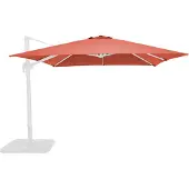 Oviala Toile pour parasol déporté 3x3m terracotta - Malaga