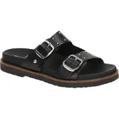 Pikolinos Mules AITANA pour femmes - Mules noires NOUVEAU
