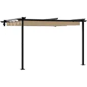 Syfax Pavillon 300 x 300 x 200 cm Taupe Polyester