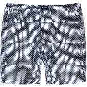Mey Boxers bleu foncé / blanc