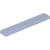 LEGO 1x6 carreaux 6636 - 250 pièces gris bleuâtre clair