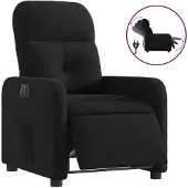 Sonstiges Fauteuil inclinable électrique Noir Tissu