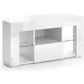 Vicco Meuble tv Denver Blanc 100x50cm, Model 37570