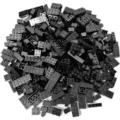 LEGO Briques Noires NOUVEAU ! Quantité 250x - Chaque mélange est composé individuellement