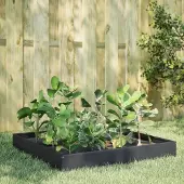 Prolenta Maison Exclusive - Jardinière surélevée anthracite 100x100x26 cm en acier