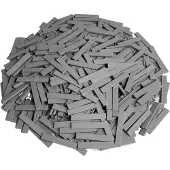 LEGO 1x6 Carreaux Gris clair - 6636 NOUVEAU ! Quantité 50x